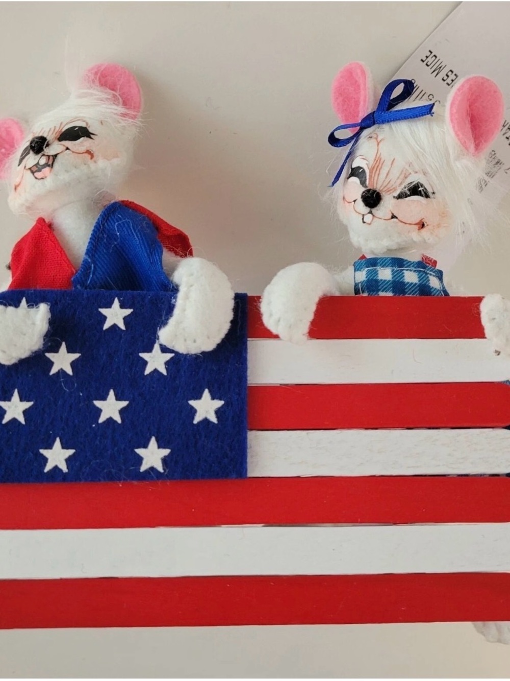 2021 Annalee Stars & Stripes Mice Patriotic July 4th Summer 260521 American Flag